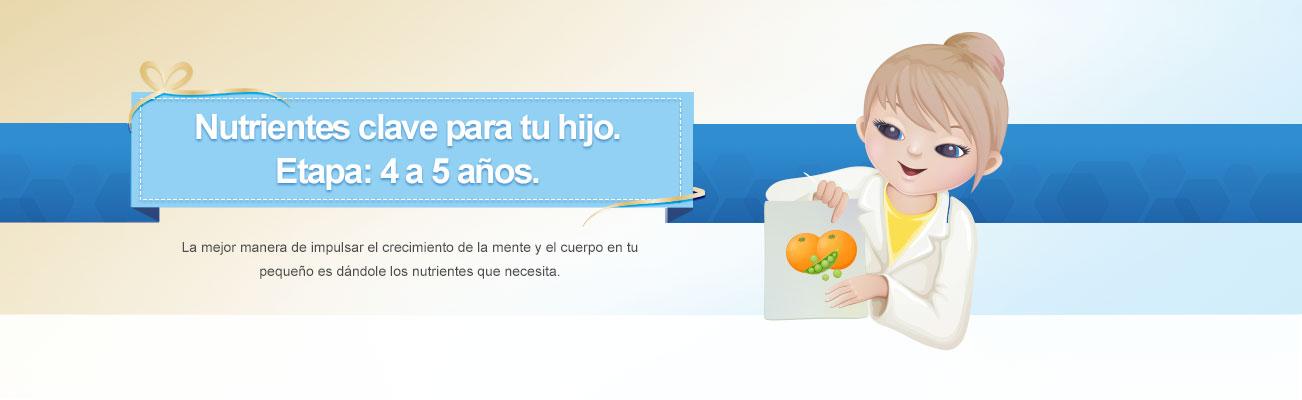 Nutrientes esenciales. Etapa 4 a 5 años. Nutrientes esenciales. Etapa 4 a 5 años.