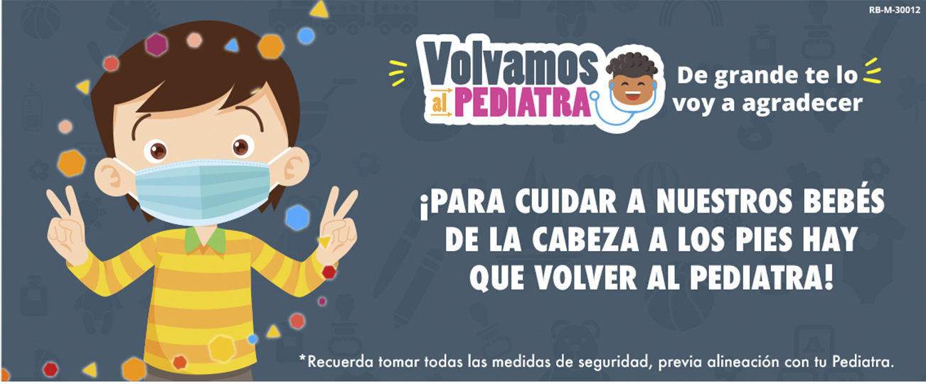 ¡PARA CUIDAR A NUESTROS BEBÉS DE LA CABEZA A LOS PIES HAY QUE VOLVER AL PEDIATRA!