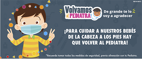 ¡PARA CUIDAR A NUESTROS BEBÉS DE LA CABEZA A LOS PIES HAY QUE VOLVER AL PEDIATRA!